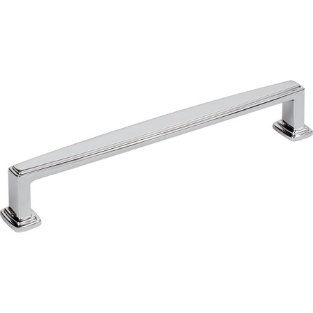 Jeffrey Alexander 160 mm CentertoCenter Polished Chrome Richard Cabinet Pull, PR 171-160PC
